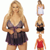 Hot selling sexy plus size pajamas P8057W02