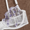 Hot sale lace flower underwear set