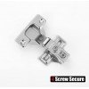 JQK Cabinet Door Hinges Soft Closing, 1/2 Partial Overlay Cupboard Door Hinge for Face Frame Cabinets, Metal 10 Pack, CH300-SN-P10 JQK Cabinet Door Hinges Soft Closing, 1/2 Partial Overlay Cupboard Door Hinge for Face Frame Cabinets, Metal 10 Pack, CH300-SN-P10