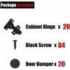 JQK Cabinet Door Hinges Soft Closing, 1/2 Partial Overlay Cupboard Door Hinge for Face Frame Cabinets, Metal 10 Pack, CH300-SN-P10 JQK Cabinet Door Hinges Soft Closing, 1/2 Partial Overlay Cupboard Door Hinge for Face Frame Cabinets, Metal 10 Pack, CH300-SN-P10