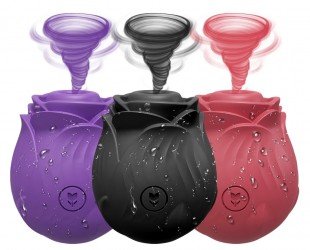 Clitoris Sucking Rose-Vibrator for Women Suction Cup Vacuum Nipple Clitoral Stimulator Female Sex Toy Adult Masturbation Toy