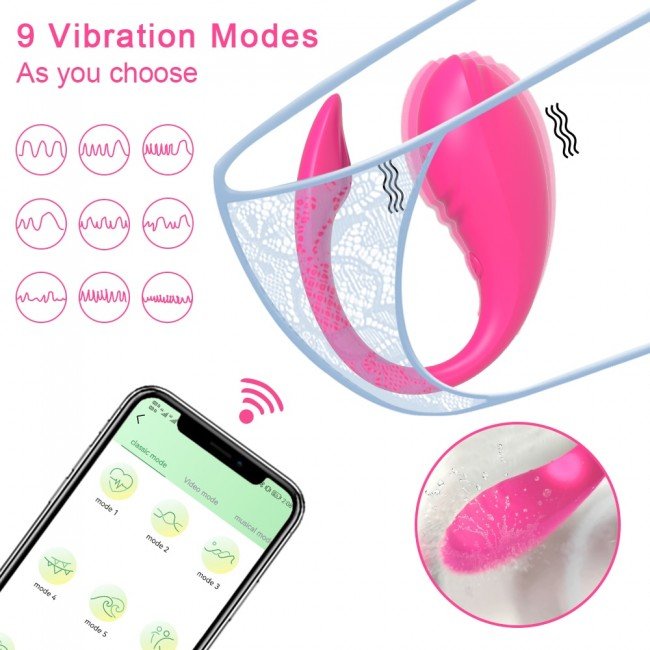 Bluetooths Dildo Vibratior Egg for Women Female Wireless APP Remote Control Wear Vibrating Egg Panties Toy Sex for Adults Shop