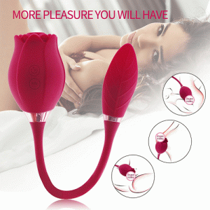 Silicone rose sex toy W05