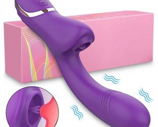 Powerful Clitoral Sucking Dildo Vibrator Female For Women Tongue Licking Sucker Clitoris Stimulator Sex Toys Goods for Adults 18