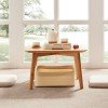 Small Coffee Table Square Tatami Table Storage Basket 2 Sponge Cushions Living Room Furniture Small Coffee Table Square Tatami Table Storage Basket 2 Sponge Cushions Living Room Furniture