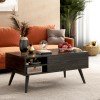 WLIVE Lift Top Coffee Table for Living Room,Small Coffee Table with Storage,Hidden Compartment and Adjustable Shelf,Mid Century Modern, Wood,Cherry,Espresso. WLIVE Lift Top Coffee Table for Living Room,Small Coffee Table with Storage,Hidden Compartment and Adjustable Shelf,Mid Century Modern, Wood,Cherry,Espresso.