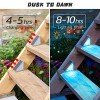 NIORSUN Solar Outdoor Step Lights Warm White Triangle IP67 Waterproof Auto on Off Decoration Deck Lights for Patio Yard, Driveway, Porch, Front Door, Sidewalk, 6 Pack NIORSUN Solar Outdoor Step Lights Warm White Triangle IP67 Waterproof Auto on Off Decoration Deck Lights for Patio Yard, Driveway, Porch, Front Door, Sidewalk, 6 Pack