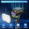 NYMPHY Solar Lights Outdoor Waterproof IP68, 56 LED 3 Lighting Modes Solar Powered Garden Yard Spot Solar Lights for Outside Landscape- 4 Pack (Cool White) NYMPHY Solar Lights Outdoor Waterproof IP68, 56 LED 3 Lighting Modes Solar Powered Garden Yard Spot Solar Lights for Outside Landscape- 4 Pack (Cool White)