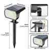 NYMPHY Solar Lights Outdoor Waterproof IP68, 56 LED 3 Lighting Modes Solar Powered Garden Yard Spot Solar Lights for Outside Landscape- 4 Pack (Cool White) NYMPHY Solar Lights Outdoor Waterproof IP68, 56 LED 3 Lighting Modes Solar Powered Garden Yard Spot Solar Lights for Outside Landscape- 4 Pack (Cool White)