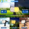NYMPHY Solar Lights Outdoor Waterproof IP68, 56 LED 3 Lighting Modes Solar Powered Garden Yard Spot Solar Lights for Outside Landscape- 4 Pack (Cool White) NYMPHY Solar Lights Outdoor Waterproof IP68, 56 LED 3 Lighting Modes Solar Powered Garden Yard Spot Solar Lights for Outside Landscape- 4 Pack (Cool White)