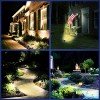 NYMPHY Solar Lights Outdoor Waterproof IP68, 56 LED 3 Lighting Modes Solar Powered Garden Yard Spot Solar Lights for Outside Landscape- 4 Pack (Cool White) NYMPHY Solar Lights Outdoor Waterproof IP68, 56 LED 3 Lighting Modes Solar Powered Garden Yard Spot Solar Lights for Outside Landscape- 4 Pack (Cool White)