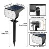 NYMPHY Solar Lights Outdoor Waterproof IP68, 56 LED 3 Lighting Modes Solar Powered Garden Yard Spot Solar Lights for Outside Landscape- 4 Pack (Cool White) NYMPHY Solar Lights Outdoor Waterproof IP68, 56 LED 3 Lighting Modes Solar Powered Garden Yard Spot Solar Lights for Outside Landscape- 4 Pack (Cool White)