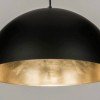 SET OF 2 Black Brass Dome Fixture Ceiling, Modern Ceiling, Kitchen Island Lights, Boho Pendant Lamp , Black Outside & Gold Inside - Letsgosale.com SET OF 2 Black Brass Dome Fixture Ceiling, Modern Ceiling, Kitchen Island Lights, Boho Pendant Lamp , Black Outside & Gold Inside - Letsgosale.com