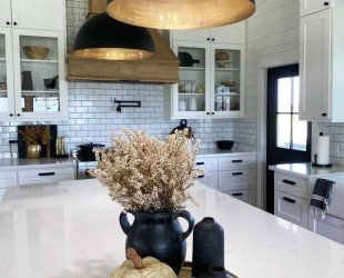 SET OF 2 Black Brass Dome Fixture Ceiling, Modern Ceiling, Kitchen Island Lights, Boho Pendant Lamp , Black Outside & Gold Inside - Letsgosale.com
