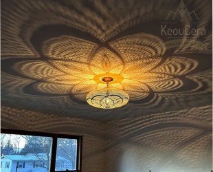 Pendant Light, Moroccan Decorative Ceiling Light Fixtures, Handmade Engraved Brass Lamps, Hanging Chandelier, Pendant Lighting - Letsgosale.com