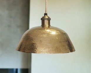 Handcrafted Modern Brass Pendant Light Hammered Craft Handwork Design Home Decoration - Letsgosale.com