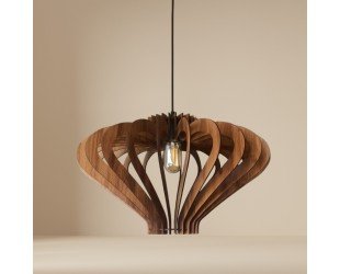 Scandinavian Style Wood Pendant Ceiling Lamp handmade Furniture and Decor custom Wooden Hanging Lamp Modern Chandelier Lighting - Letsgosale.com