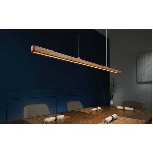 Kärv MCM Pendant Lighting Oval Linear Light Suspension Chandelier LED Pendent Chandelier Dining Room Light Pool Table Light - Letsgosale.com