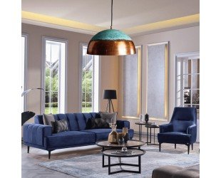 Copper Dome Fixture Ceiling, Modern Ceiling, Kitchen Island Lights, Boho Pendant Lamp Chandelier, Copper Red & Green ALL SIZES - Letsgosale.com