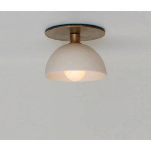 Modern 1 Small Light Flush Mount Light, Modern Brass Vanity Light Kitchen Light Fixture - Letsgosale.com