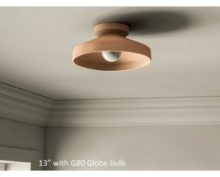 Ceramic Ceiling Light, Handmade Light, Home Decor Naaya FLUX SCONDENT Flush Mount Light, Vintage Light, House Warming Gift, Ceiling Light - Letsgosale.com