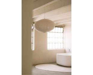 Linen DIXON Light Shade Linen Pendant Light Handmade Pendant Light Home Decor Lamp Shade Hanging Linen Pendant - Letsgosale.com