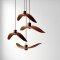 Design Wooden Led Lamp, Scandinavian Light Fixture, Handmade Led Bulb Light, Wooden Hanging Lamp, Modern Lighting,pendant Ceiling Lamp Decor - Letsgosale.com
