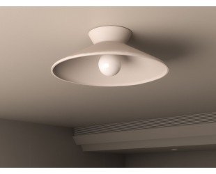 Ceramic Ceiling Light, Handmade Home Decor, Naaya KEGAL SCONDENT Flush Mount Light, Housewarming Gift, Kitchen Interior Design Idea - Letsgosale.com