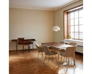 Pure White Flowerpot Verner Panton Inspired Pendant Light Blanc Round Suspended Ceiling Light - Letsgosale.com