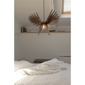 Handcrafted 'bird' Wooden Pendant Light Fixture Illuminate With Natural Charm Rustic Elegance for Your Home - Letsgosale.com