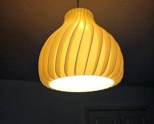 STL 3D Print File Digital Download 3D Printed Light Shade - Letsgosale.com
