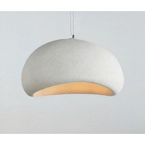 Modern Pendant Light Hanging Lamp Home Decoration High-density Polystyrene Material Wabi Sabi Design LED Chandelier Living Room - Letsgosale.com