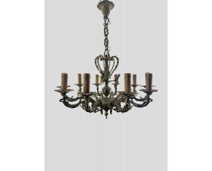 Restored 70's Vintage Chandelier. VNT-020S - Letsgosale.com