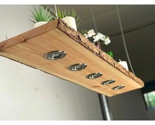 Suspended Wooden Chandelier - Letsgosale.com