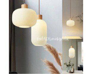 Classic Simple Japanese Ceiling Pendant Light for Living Room Bedroom Dining Room Home Decoration - Letsgosale.com
