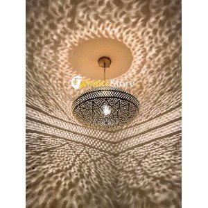 Moroccan Pendant Brass Light ,ceiling Pendant Light , Hanging Light Fixture . - Letsgosale.com