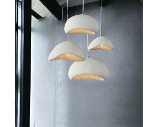Wabi Sabi Chandelier Wabi Sabi Pendant Lighting Wabi Sabi Light Fixture Nordic Pendant Light Japanese Light Unique Decorative Lamp - Letsgosale.com