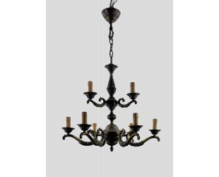 Restored 70's Vintage Chandelier. VNT-010S - Letsgosale.com