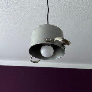 Hanging Lamp Made From an Old Pot - Letsgosale.com