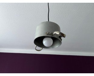 Hanging Lamp Made From an Old Pot - Letsgosale.com
