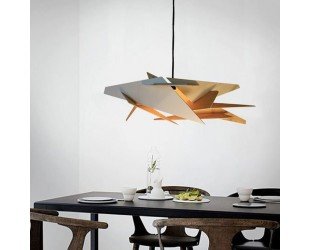 Dezaart Wood Chandelier Modern Pendant Light Wood Pendant Light Modern Chandelier Wood Light Fixture Ceiling Light Hanging Lamp - Letsgosale.com