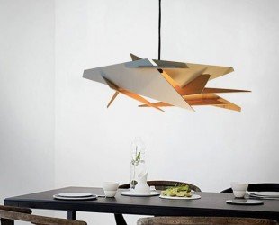 Dezaart Wood Chandelier Modern Pendant Light Wood Pendant Light Modern Chandelier Wood Light Fixture Ceiling Light Hanging Lamp - Letsgosale.com