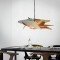 Dezaart Wood Chandelier Modern Pendant Light Wood Pendant Light Modern Chandelier Wood Light Fixture Ceiling Light Hanging Lamp - Letsgosale.com