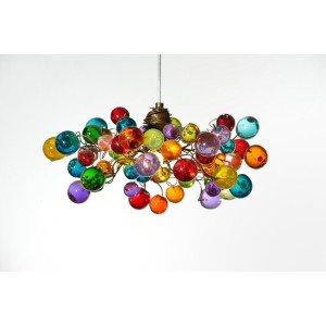 Bubbles Lighting, Ceiling Pendant Light With Multicolored Bubbles for Kitchen Island, Bedside Light Modern Lighting - Letsgosale.com