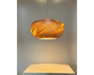 Pendant Light-chandelier-light Fixture-wood Pendant Light-ceiling Light-lighting-rustic Light Wood Lampshade-nest Pendant Light-chinese Ash - Letsgosale.com