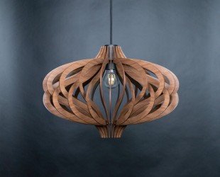 Scandinavian Pendant,wooden Pendant Light,scandinavian Lamp,modern Pendant Light,geometric Lamp,wooden Shade,dining Light,modern Light,shade - Letsgosale.com