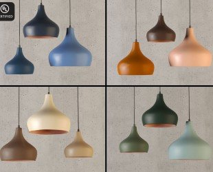 Clay Pendant Light, Handmade, Home Decor Light, Plug in Pendant Lights, MORNING BELL COLOR Ceiling Light, Kitchen Light, House Warming Gift - Letsgosale.com