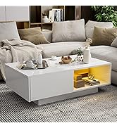 IKIFLY-Modern-LED-Coffee-Table-with-Drawer-White-High-Glossy-Rectangle-Coffee-End-Table-with-16-Colo-B0BGSGNDLM-8