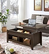 Yaheetech-Lift-Top-Coffee-Table-with-Hidden-Compartment-and-Storage-Shelf-Rising-Tabletop-Dining-Tab-B07ZFNN72Z-19
