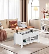 Yaheetech-Lift-Top-Coffee-Table-with-Hidden-Compartment-and-Storage-Shelf-Rising-Tabletop-Dining-Tab-B07ZFNN72Z-30